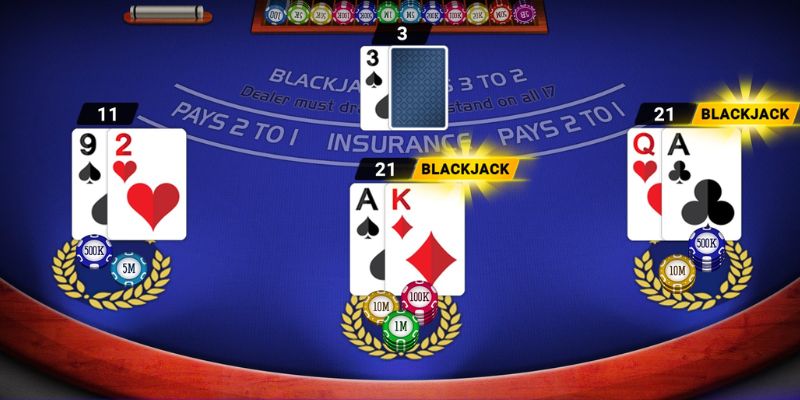 Cách chơi cơ bản dễ hiểu Blackjack online miễn phí 