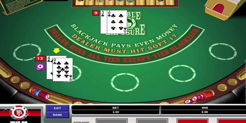 Chế độ chơi thử nghiệm kịch tính Blackjack offline 