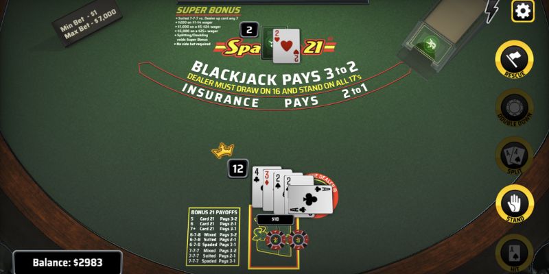 Tổng hợp các thuật ngữ có trong bài Blackjack online 